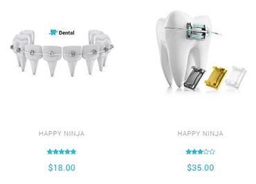 A picture of two different types of dental equipment.